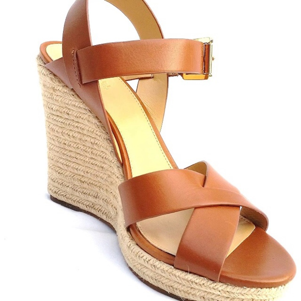 MICHAEL Michael Kors Viola Wedge 7.5 New
